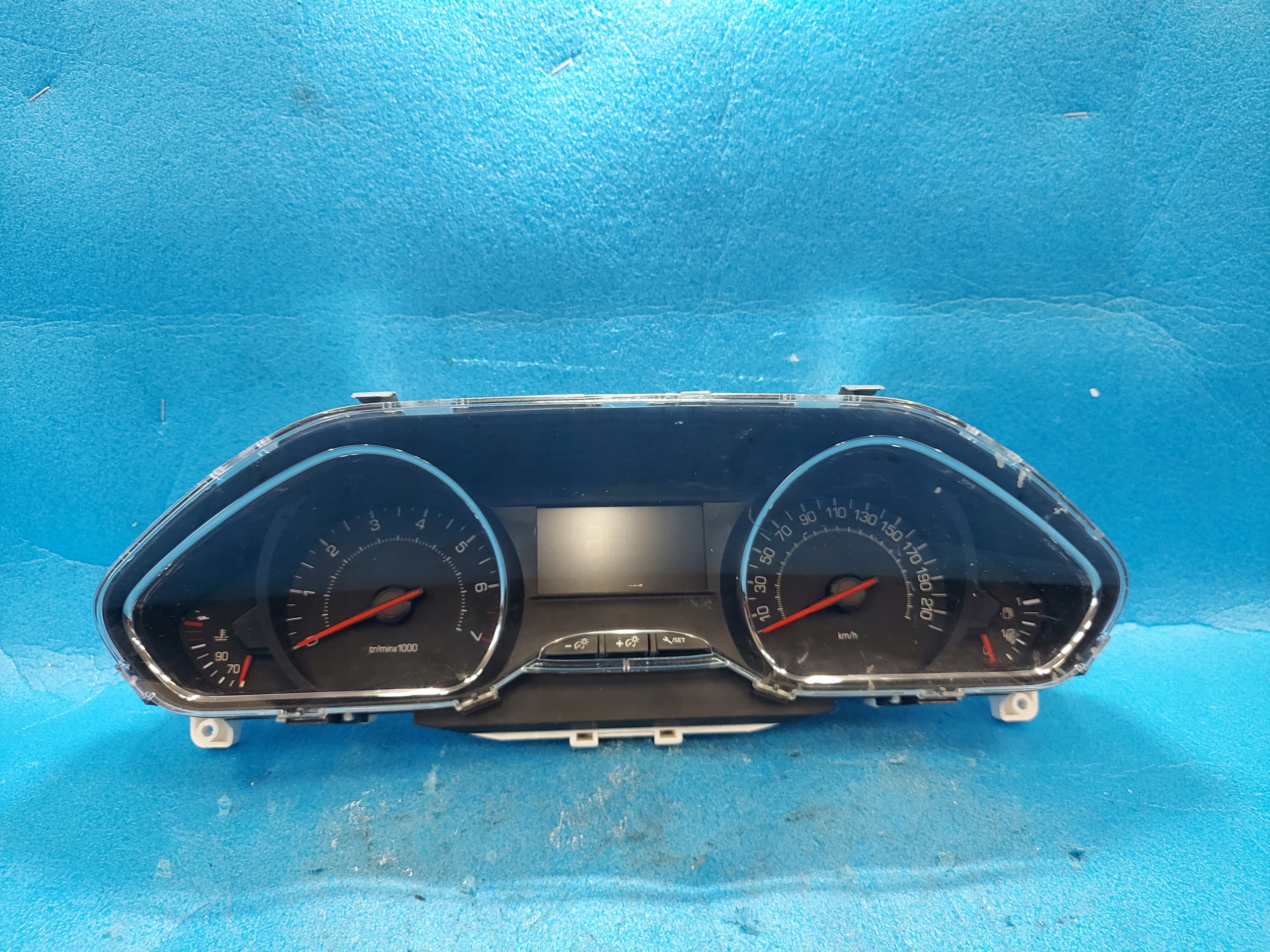 dials clock PEUGEOT 208 1.2 VTI 9673777580