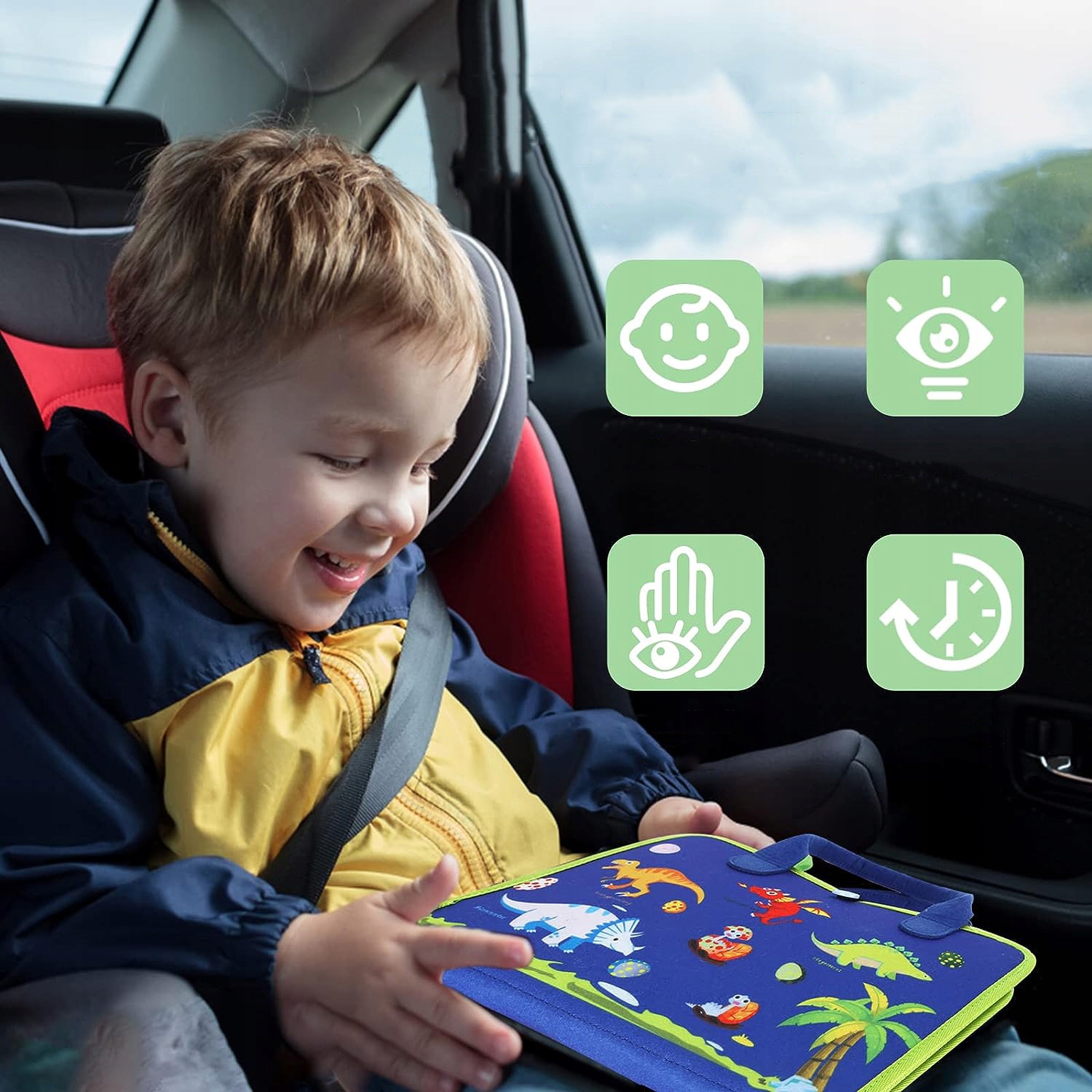 BUSY BOARD MONTESSORI ZABAWKA DLA DZIECI, PREZENT Marka inna