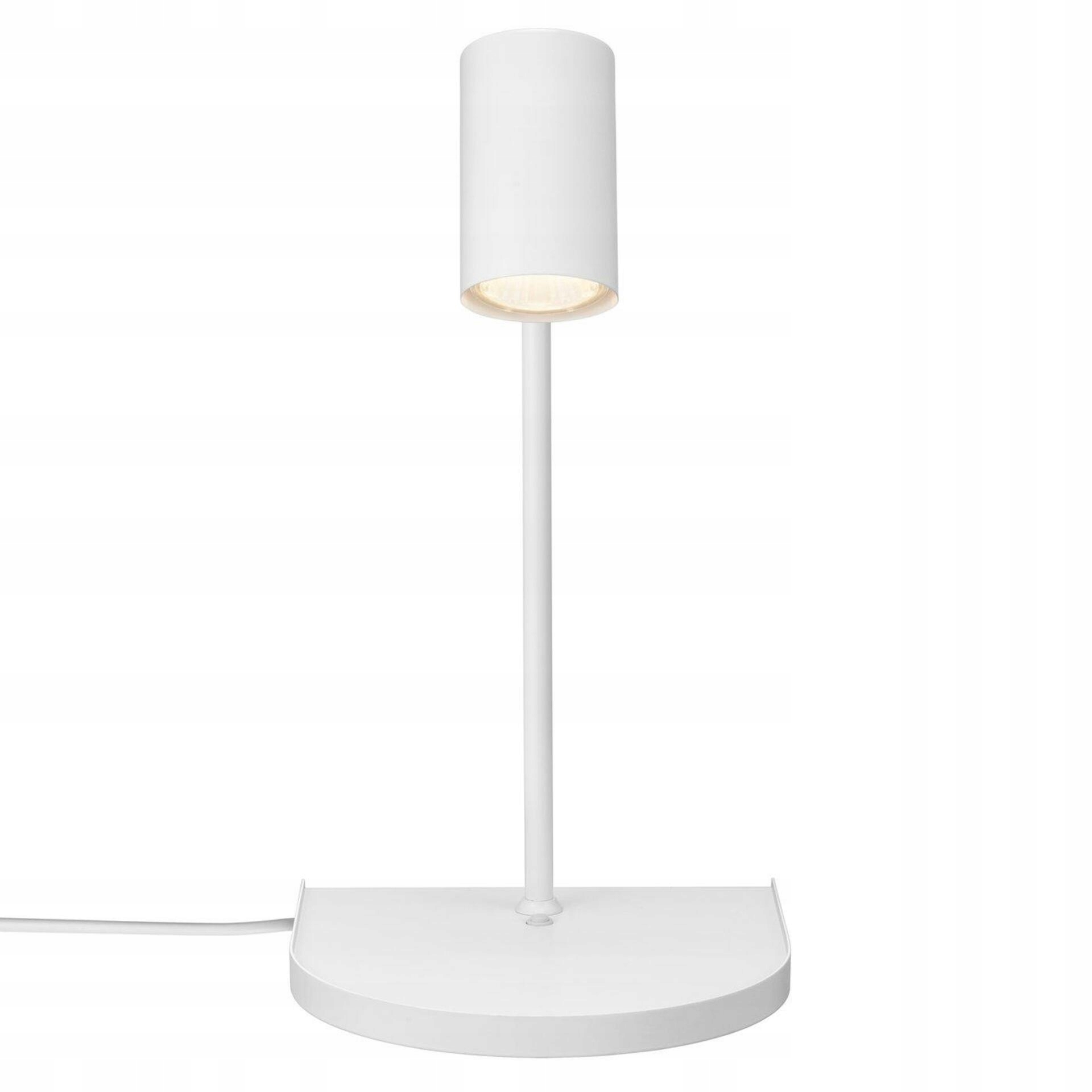 Nordlux Cody nástenné svietidlo biela s Usb a poličkou, GU10, 42,9 cm