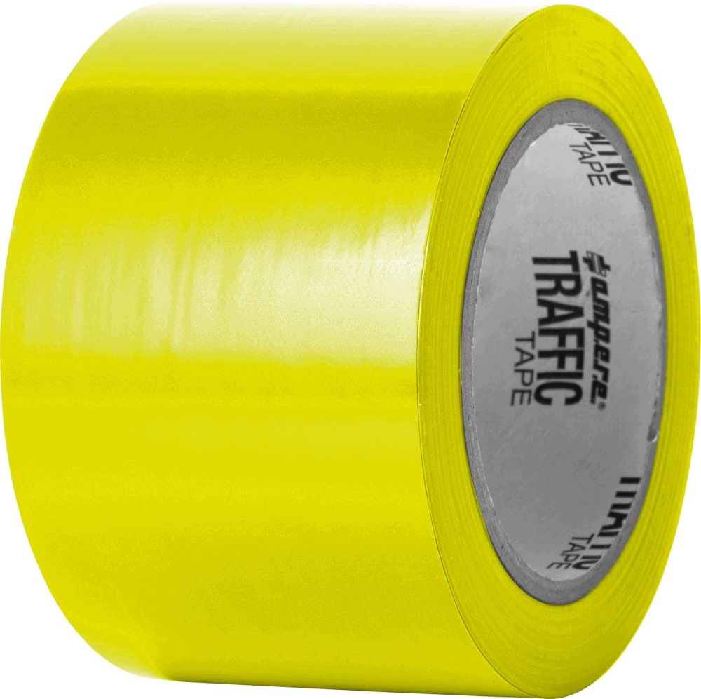 Páska pro označování podlah Traffic Tape Standard 75 mm x 33 m žlutá 0,15 mm