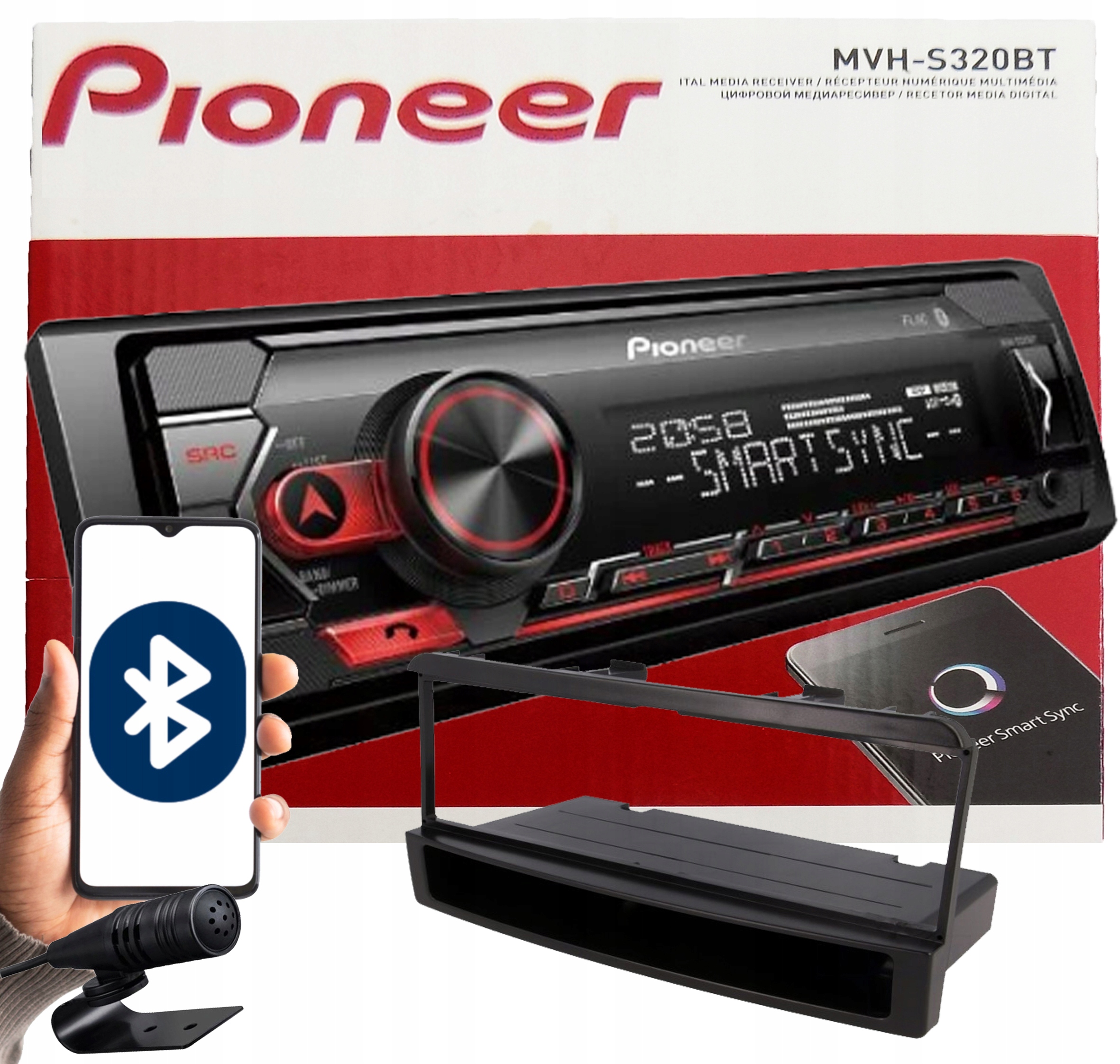 Heart Horse 433 Mhz 3 Pulsanti Smart Guscio Chiave