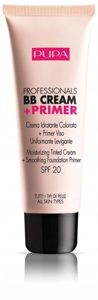 Professionals BB Cream + Primer – skóra normalna i sucha 002 Sand nawilżający