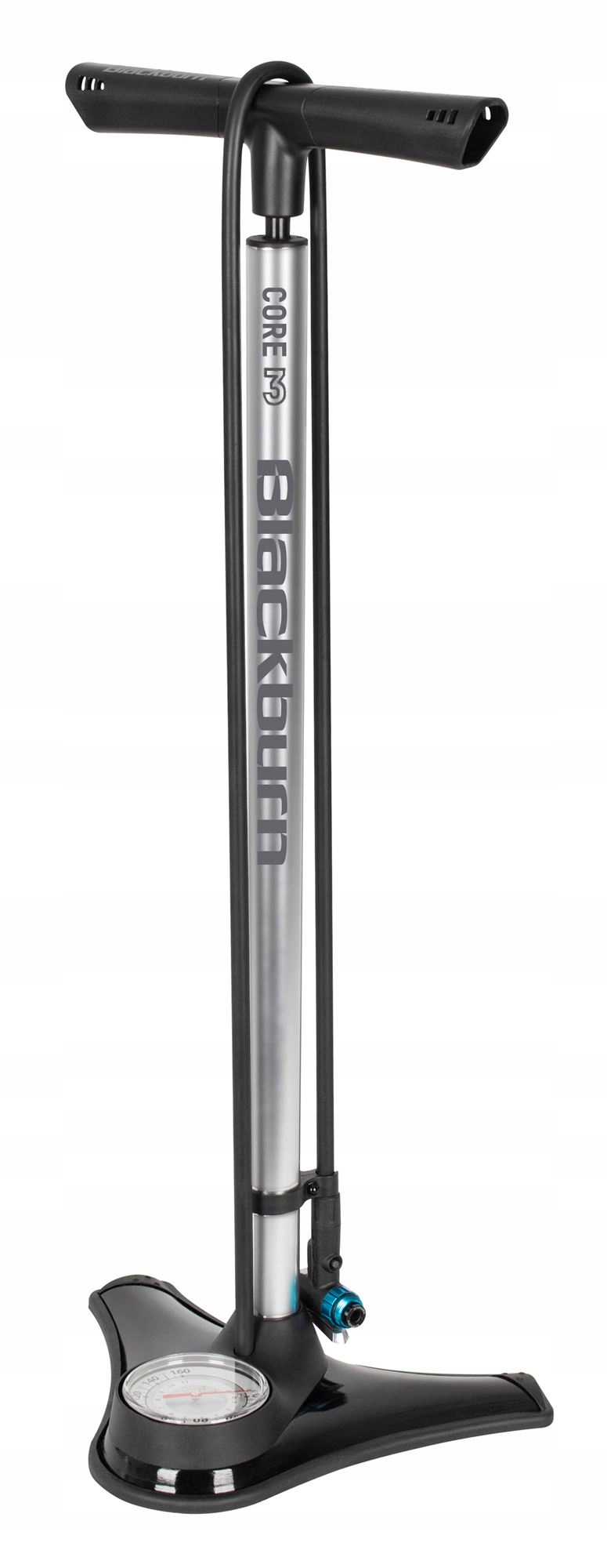 Podlahová pumpa Blackburn Core 3 160psi stříbrná