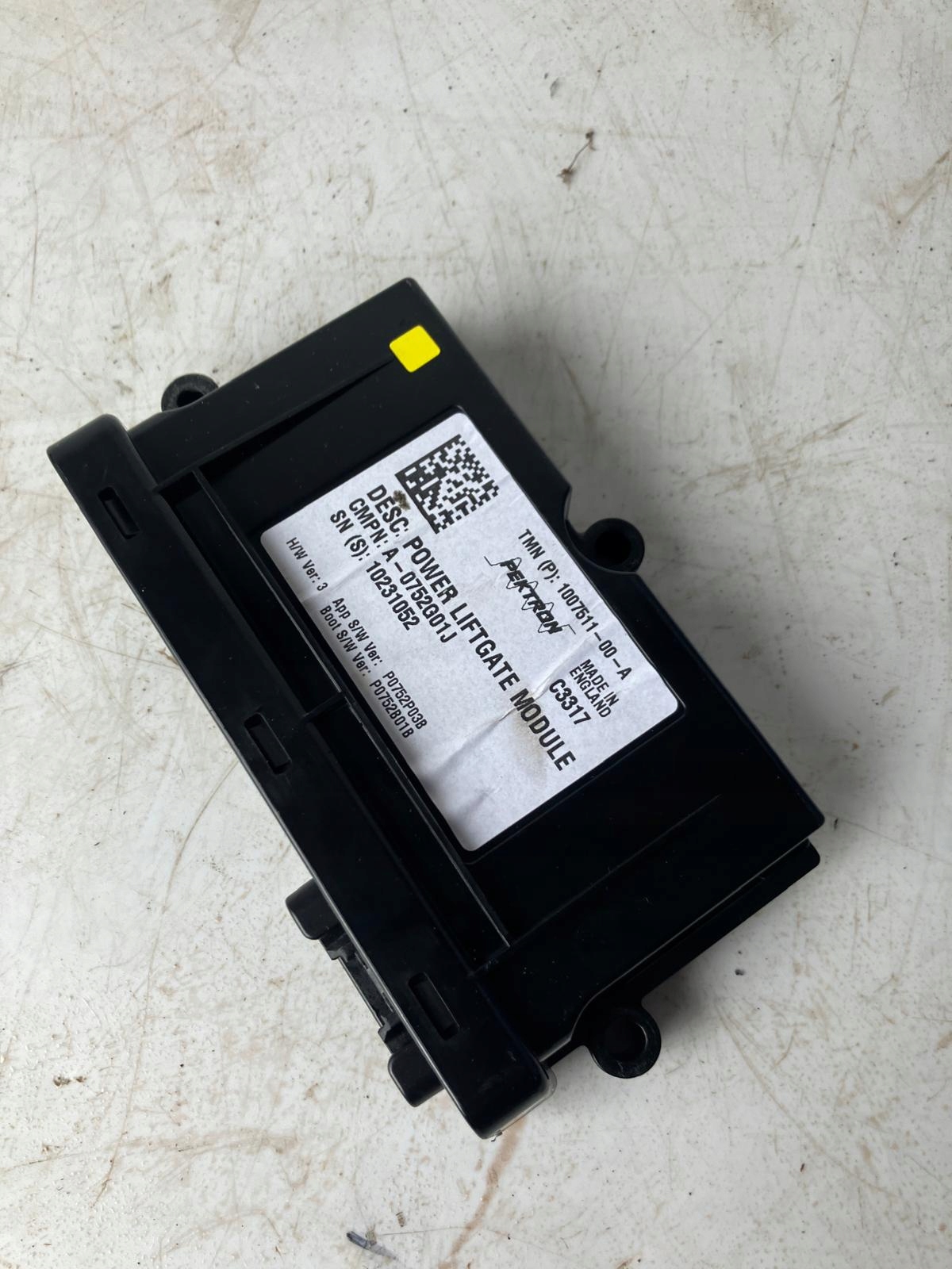 module bonnet boot TESLA MODEL S LIFT 1007511-00