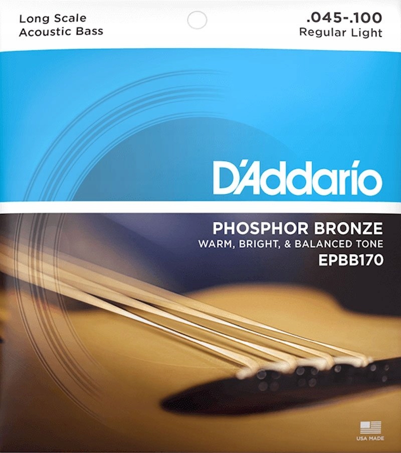Struny D'addario Fosfor Bronze EPBB170 (45-100)