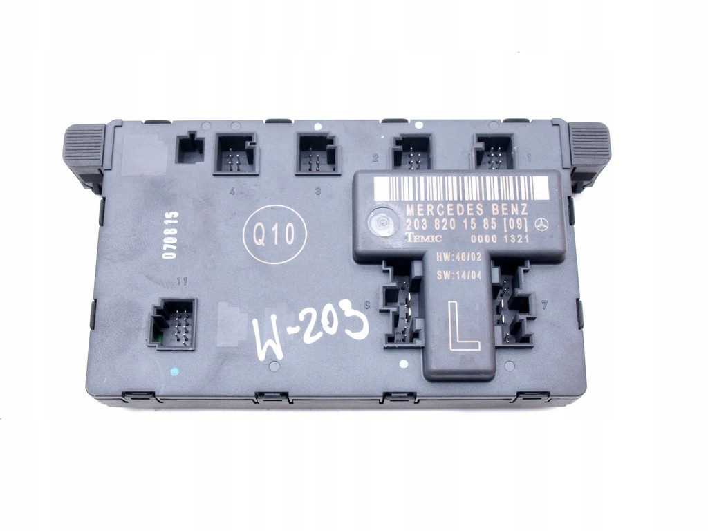 A2038201585 - Модуль передней левой двери MERCEDES C W203 S203 00-07r