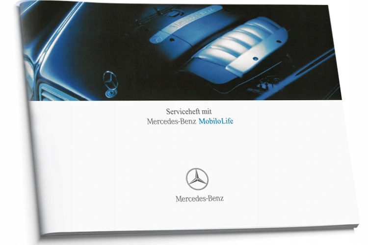 

Mercedes Niemiecka Książka Serwisowa 7 Modeli