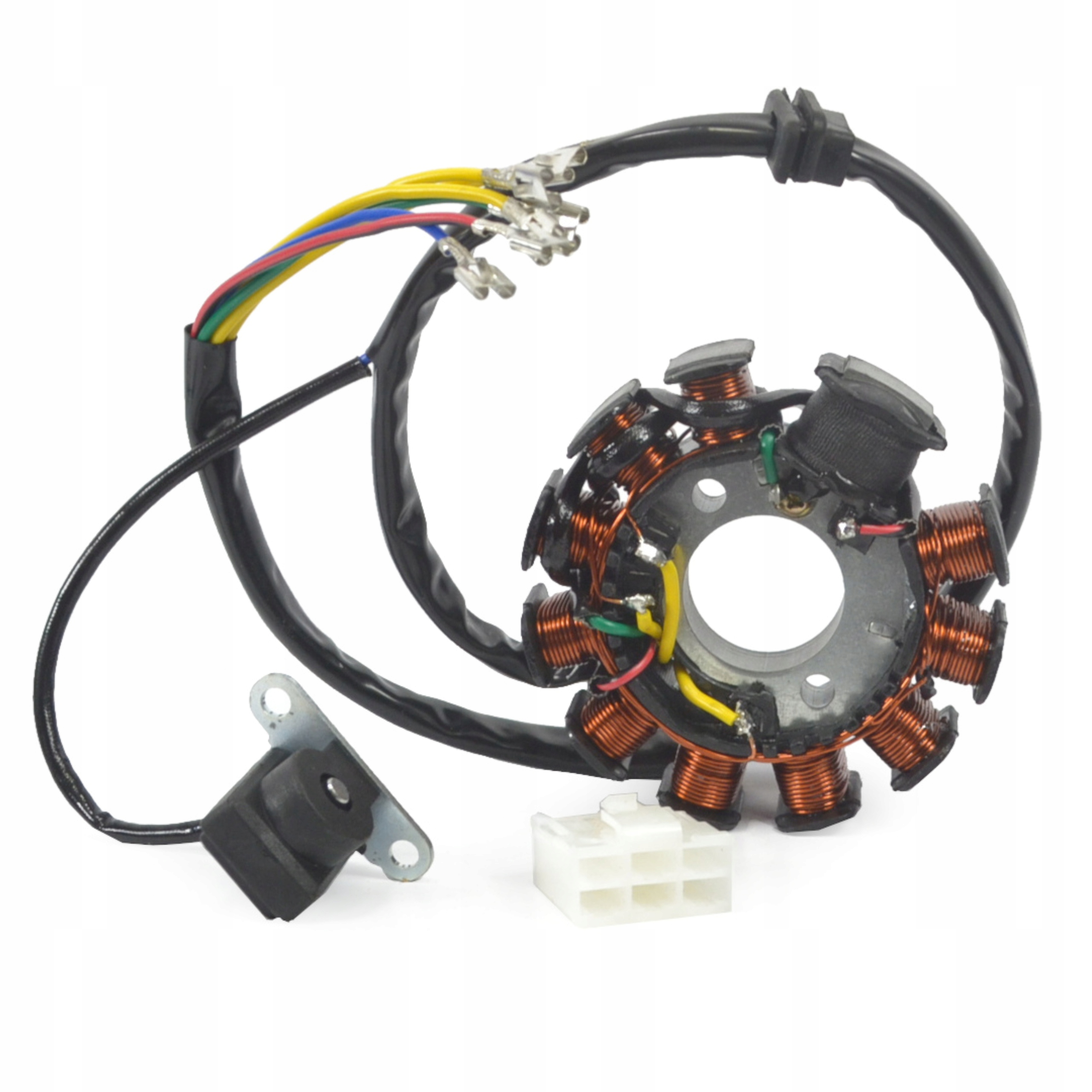 Zapłon Iskrownik Stator 11 Cewek GY6 125 150 Sym Jonway Rex Boatian