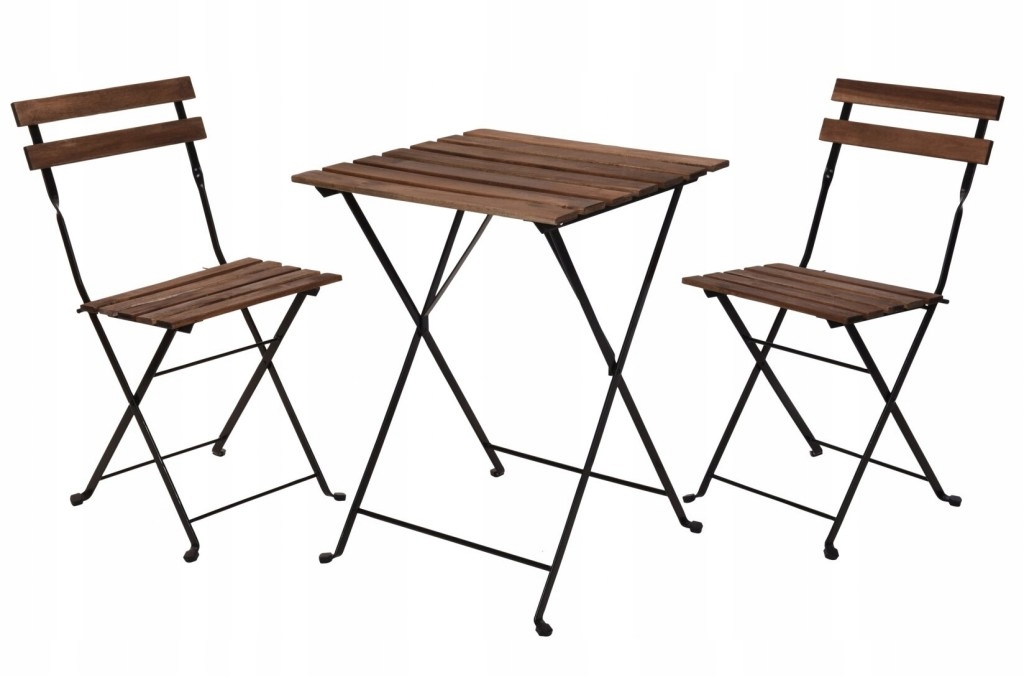 Záhradný nábytok Bistro skladací set 3 ks