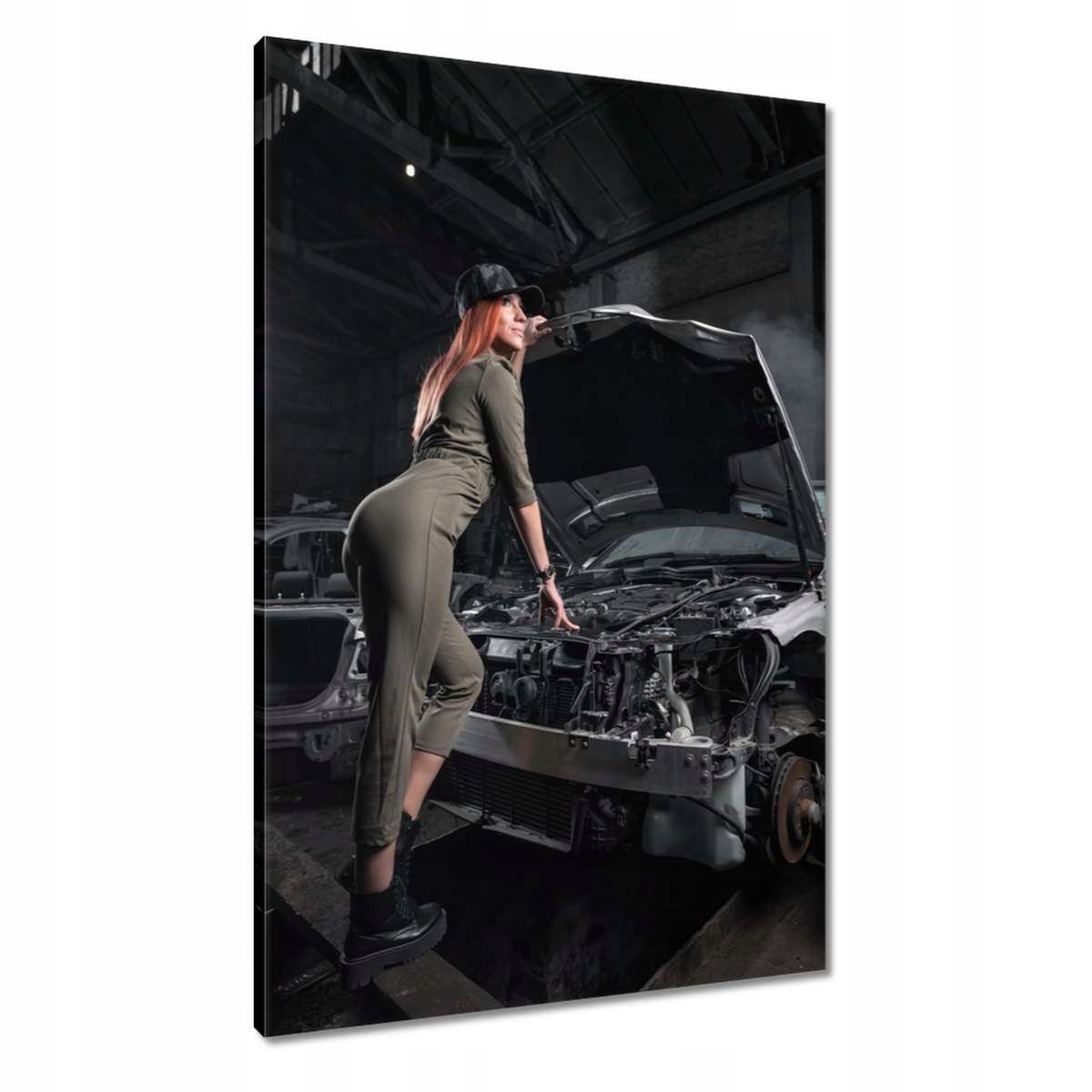 Obrazy 60x90 Ruda u masky Lakýrník