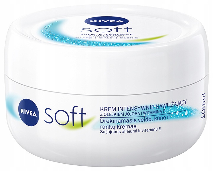 NIVEA Soft intenzívny hydratačný krém 100ML