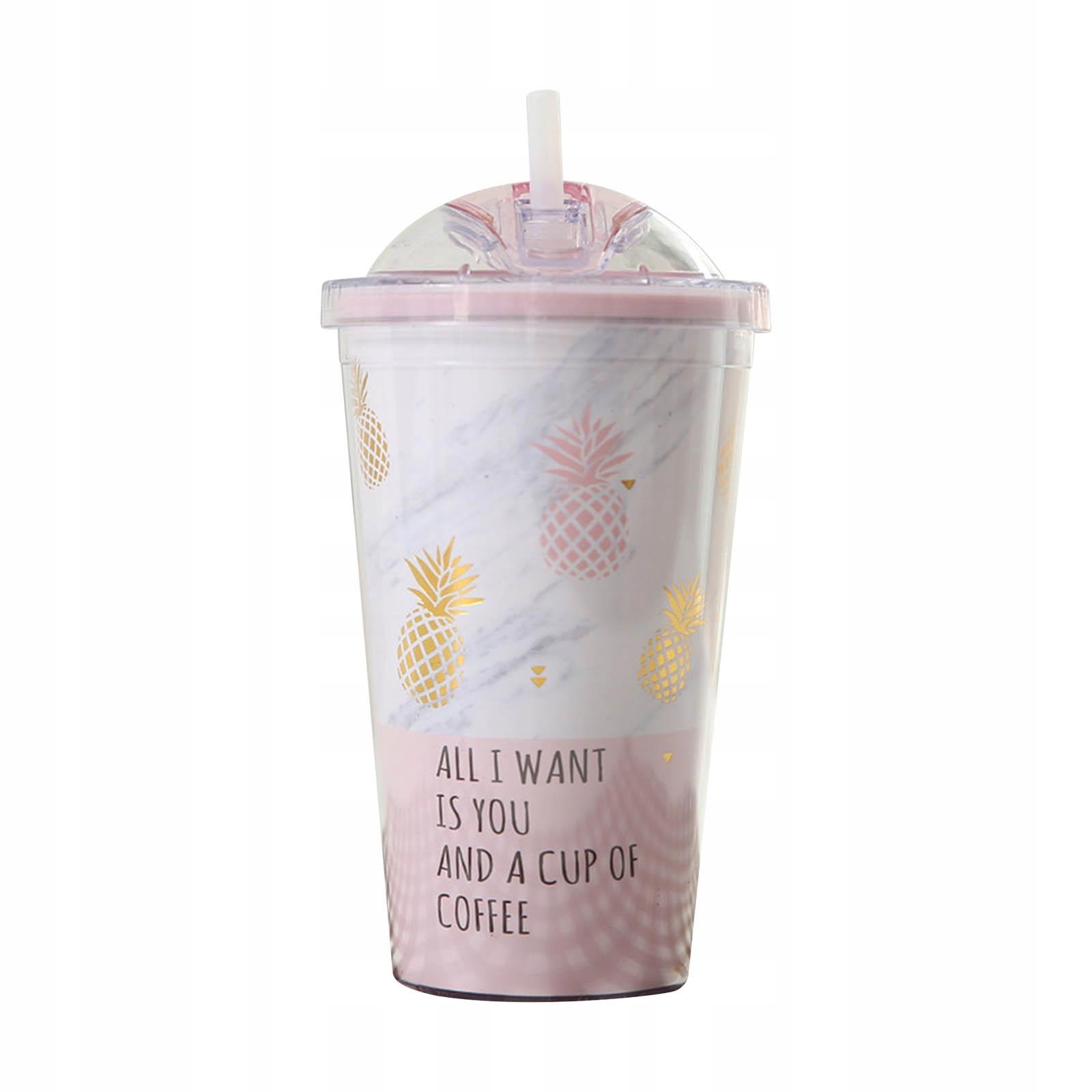 Reative Double Wall ups with Straw & Lid Kubki C
