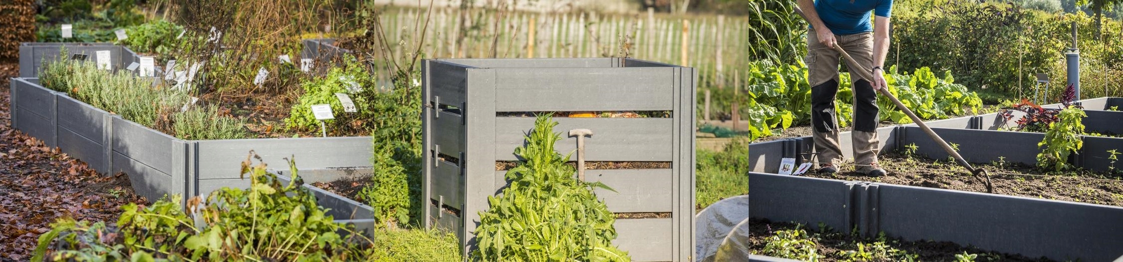 ECOPLANC 200x120x44 skrzynka ogrodowa rabata Długość 200 cm