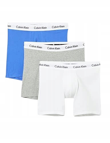 Calvin Klein 000NB2667A CB6 Boxerky slipy pánské 3pack 3ks 4XL