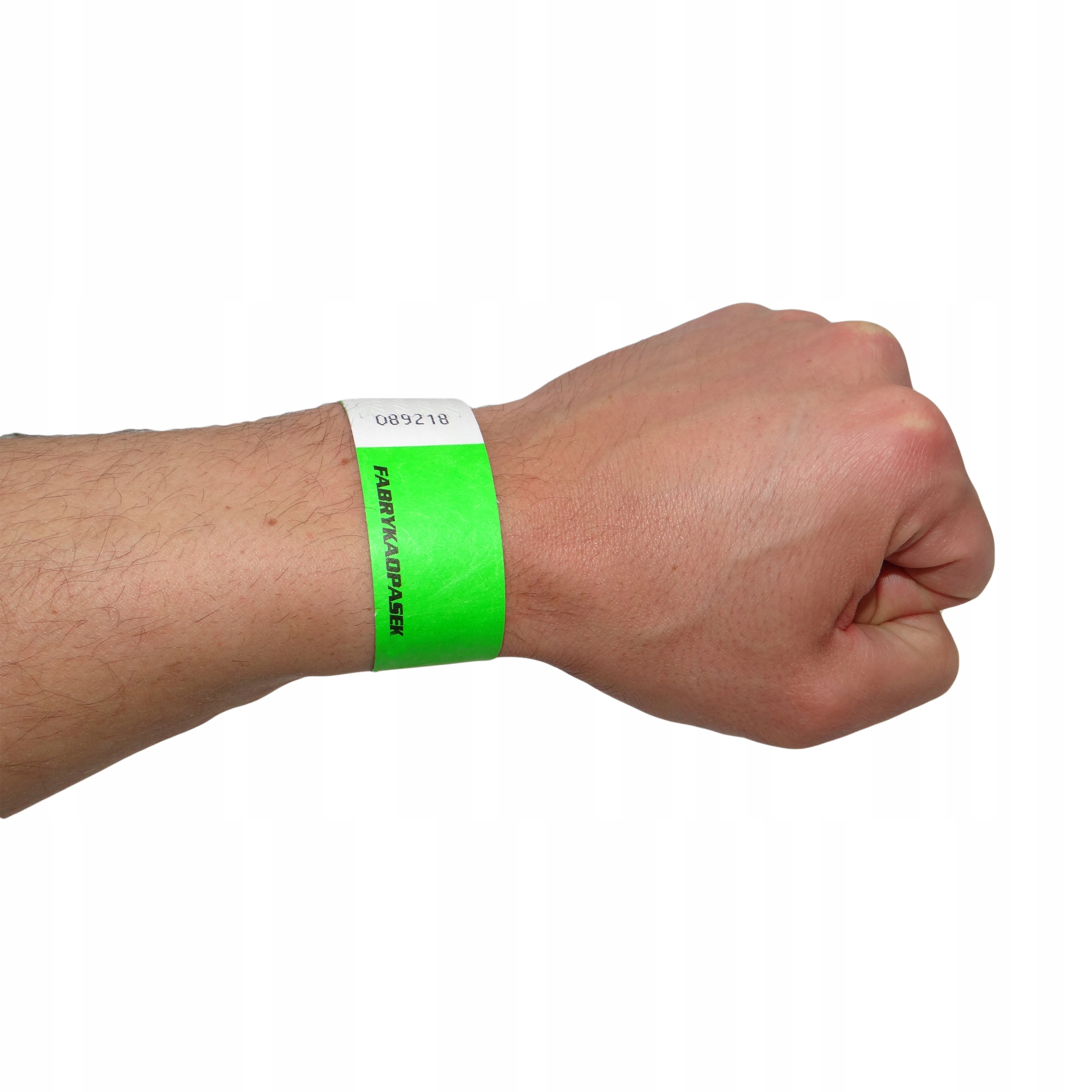 OPASKI NA RĘKĘ TYVEK 25mm - 150 szt. BEZ NADRUKU Długość 25 cm