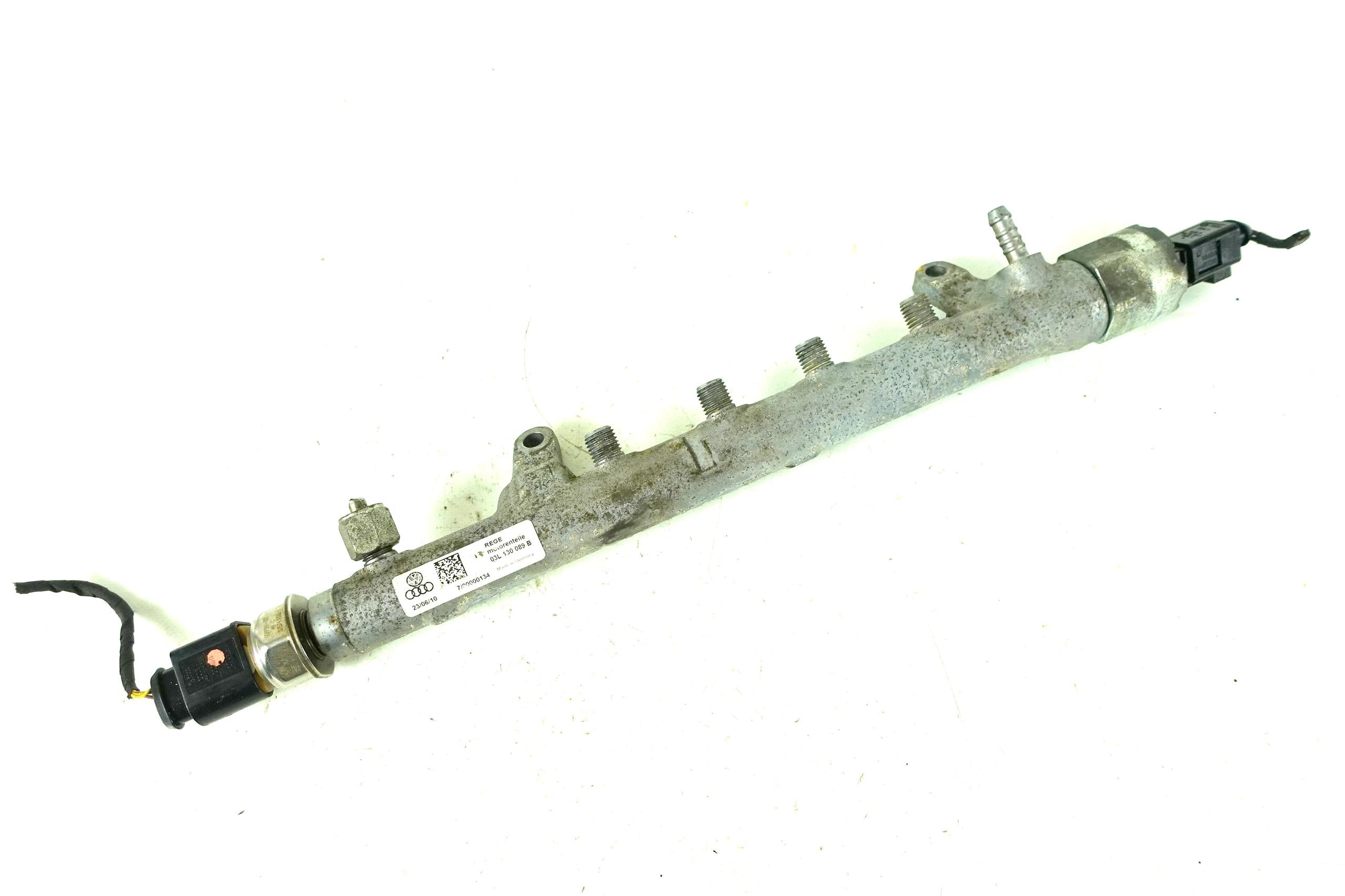 rampe injection VW PASSAT B7 GOLF 6 VI AUDI A3 8P LEON 1.6 TDI 03L130089B