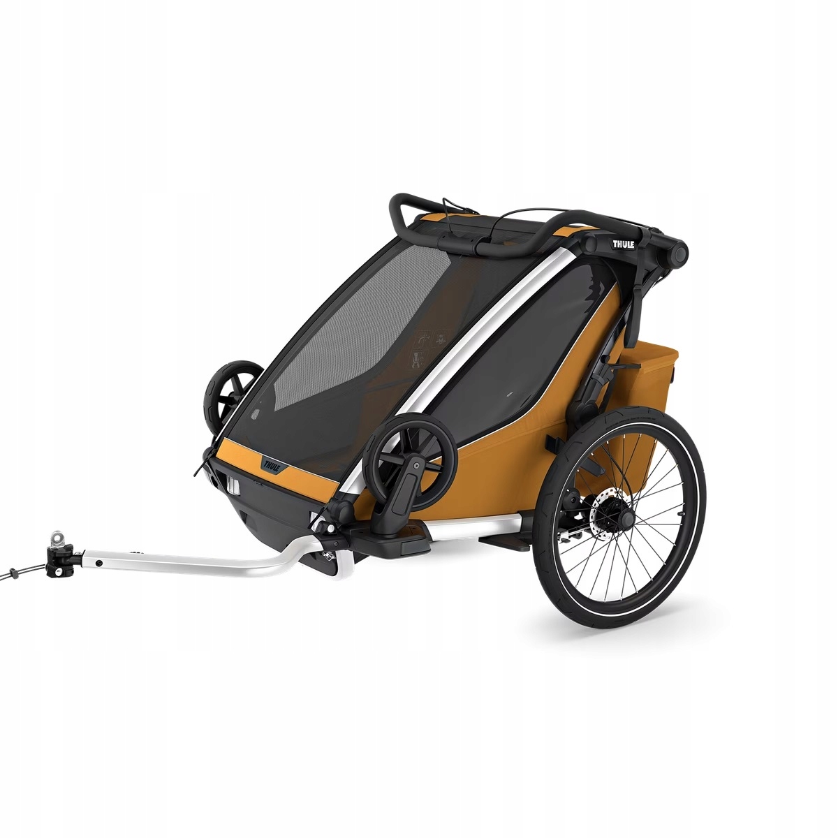 Thule Chariot Sport 2 G3 dvojitý přívěs na kolo pro děti Gold