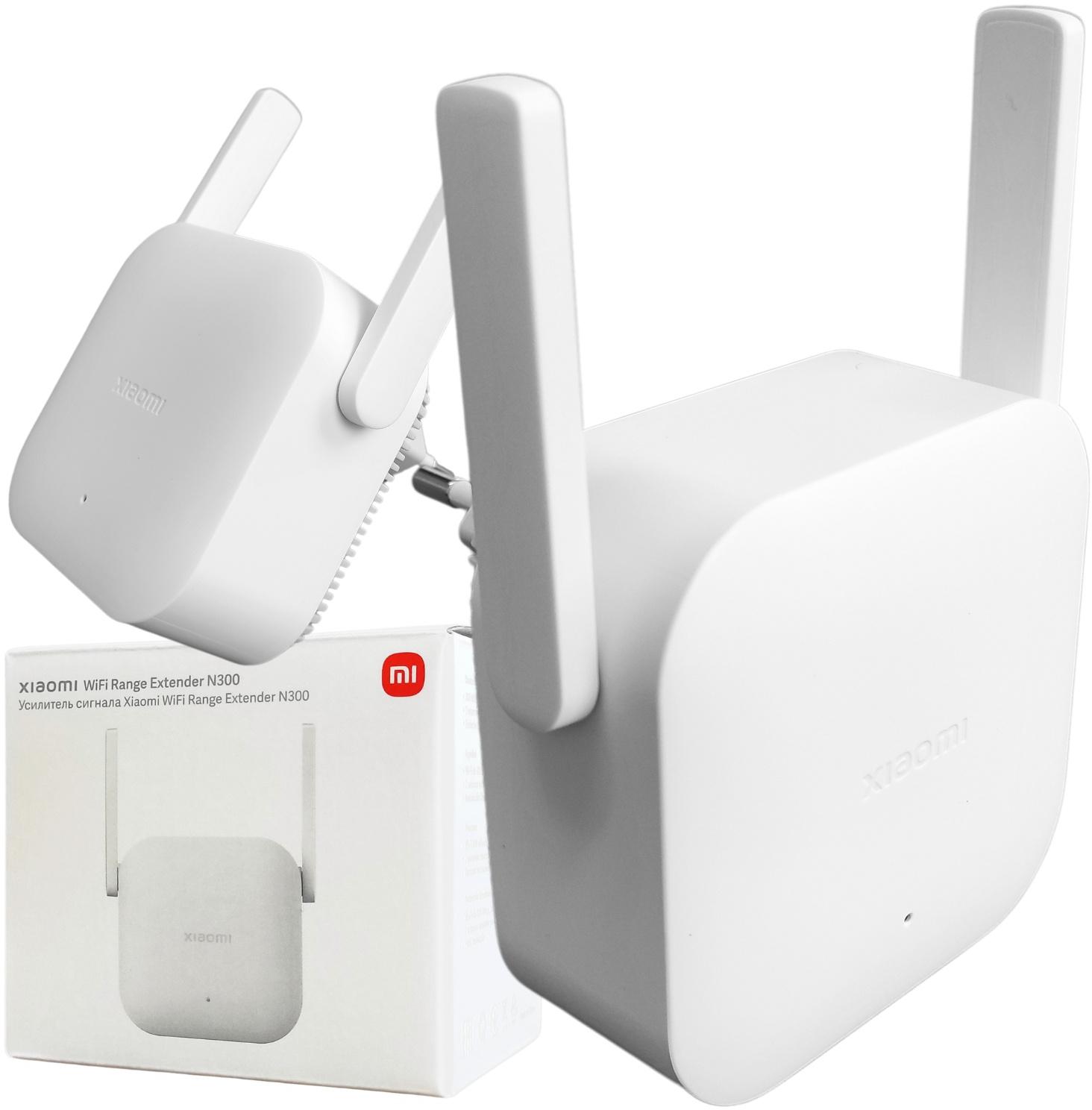 WZMACNIACZ SYGNAŁU REPEATER WiFi Xiaomi Range Extender N300 2.4G 300Mb/s Liczba portów LAN 0