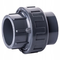 Dvojspojka Pvc-u lepidlo/závit KWxGW D-75x2 1/2"
