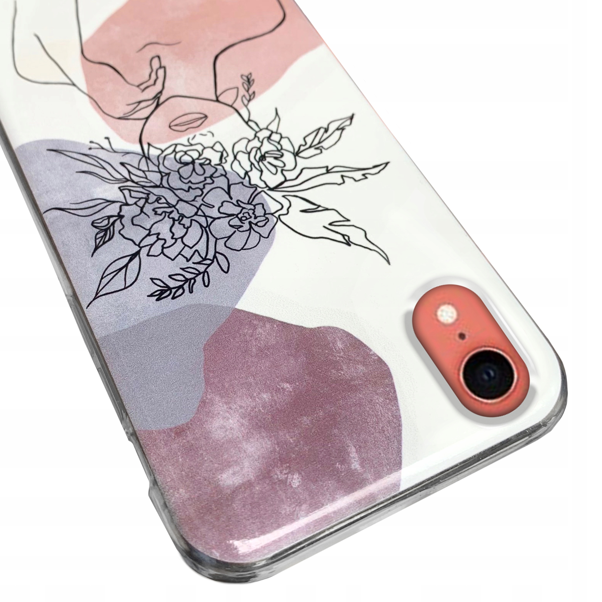 

Grube etui 2MM do iPhone Xr wzory + Szkło 5D