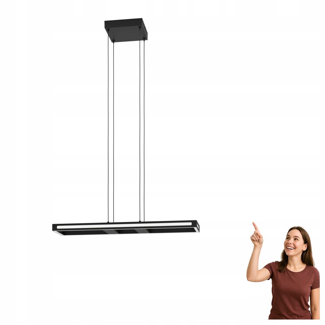 Led závesná lampa 21W Salvilanas-z 99678 Eglo