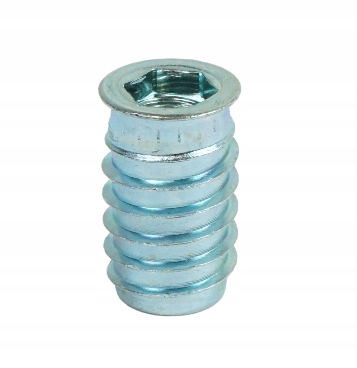 100x Mufa M8 x 24 mm wkręcana, wpustka meblowa do drewna, na klucz imbus 8 Kod producenta 100x314A008024Z