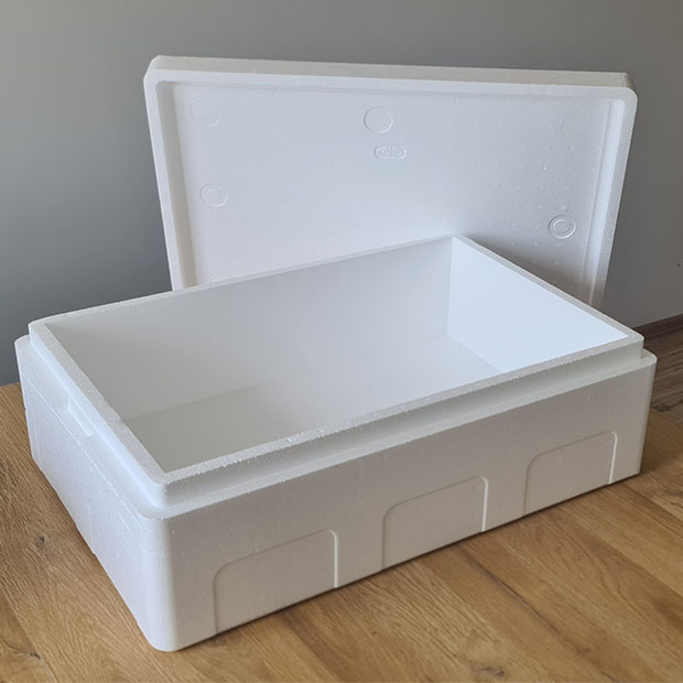 Termobox 25,7L pojemnik styropianowy LODÓWKA TERMO Stan opakowania oryginalne