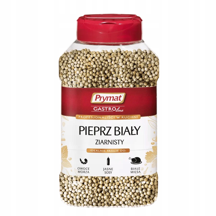 Prymat Pepř bílý celý 550 g
