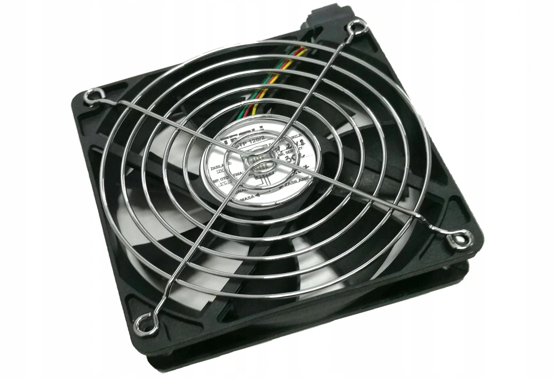 Wentylator Turbina Defro Tech STP/120/2 12VDC Z gniazdem RJ11