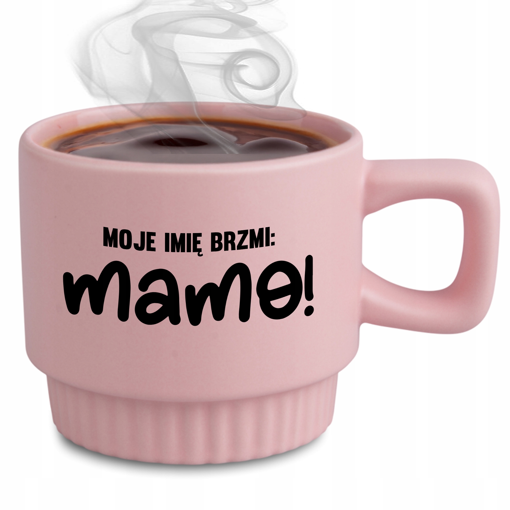 Riflovaný Hrnček Ružový Darček Pre Mamu Na Deň Matiek Meno Mama