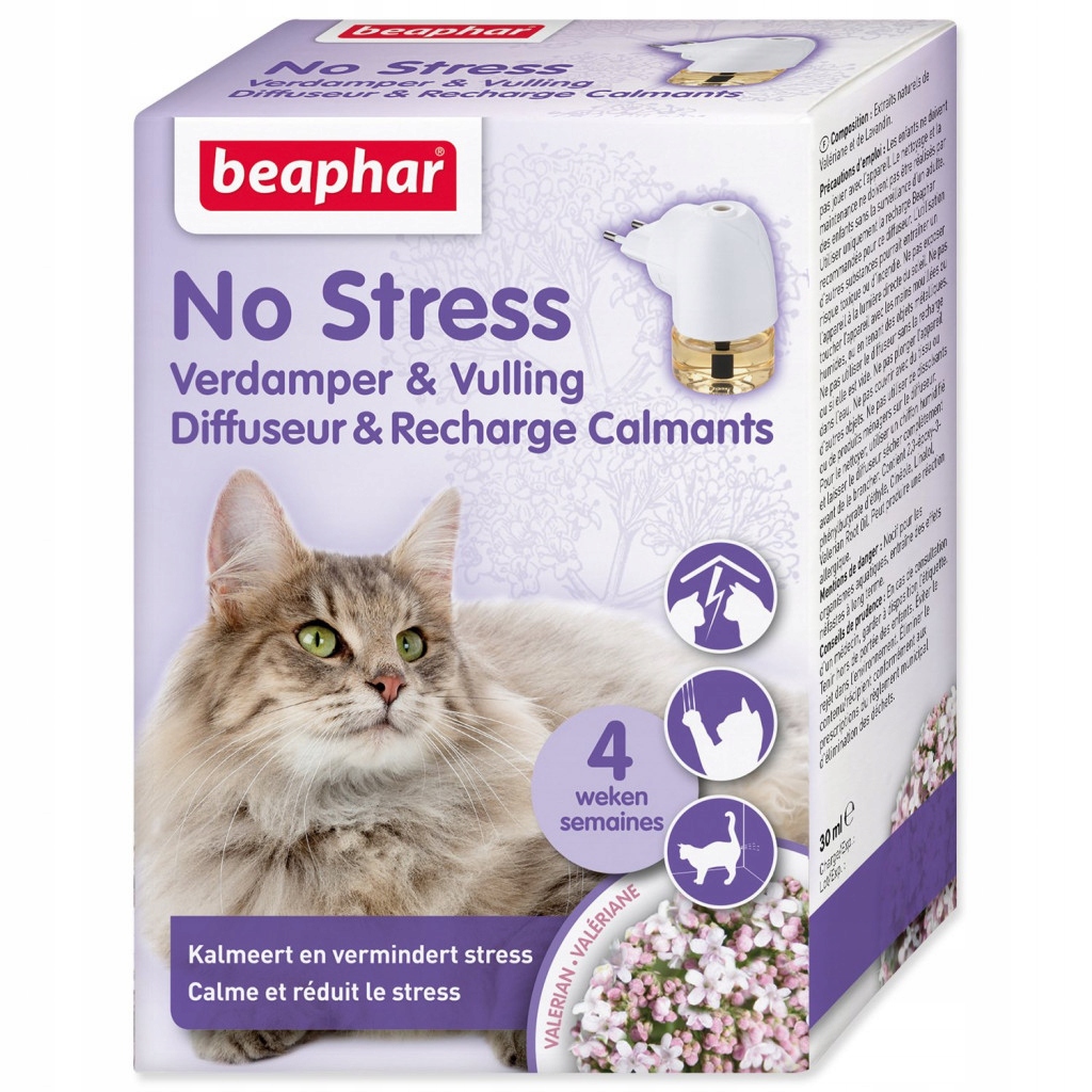 Levně Difuzér Beaphar No Stress sada Kočka 30ml