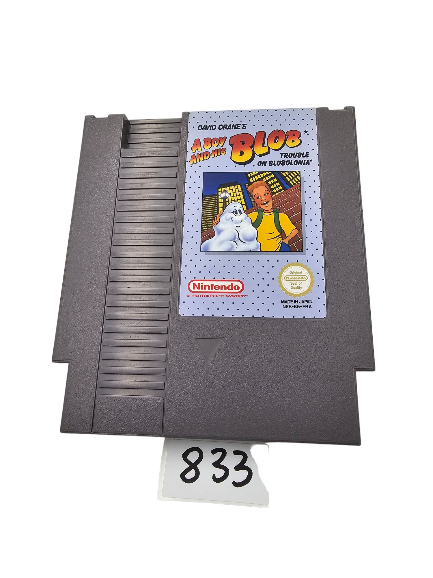 NINTENDO NES A BOY AND HIS BLOB + INSTRUKCJA ORYGINAŁ