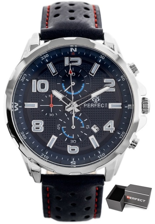 Pánské Hodinky Perfect Odin Chronograf Box Gravírování