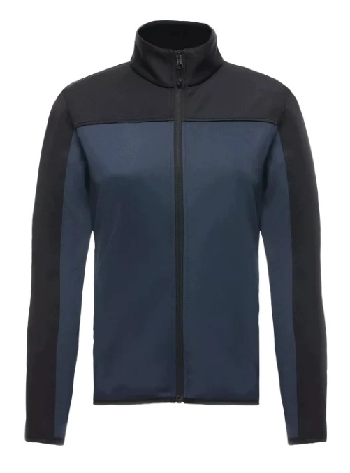 Mikina Dainese Espera Full Zip Mid, modrá, XXL