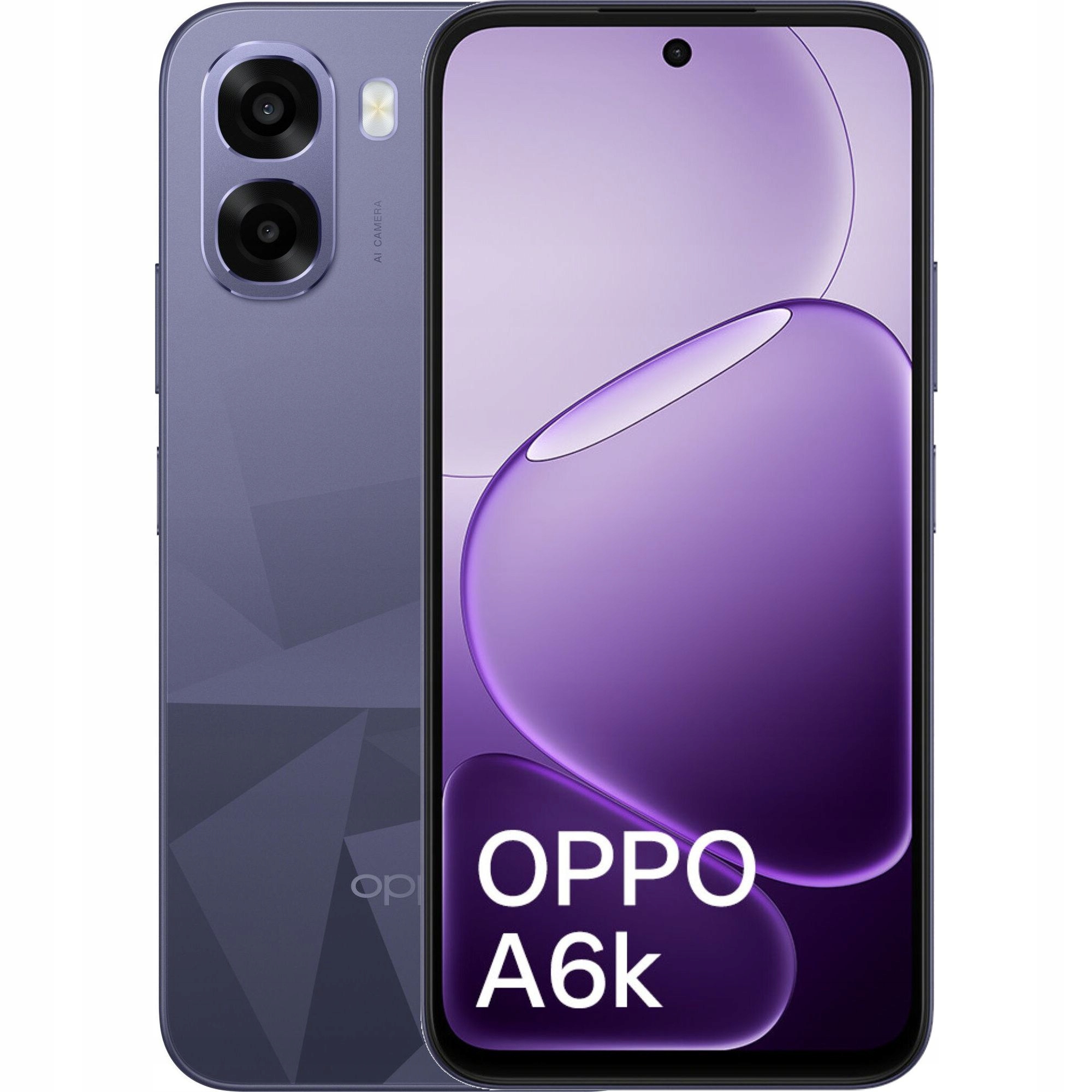 Smartfon Oppo A6k 4/256GB 6.75” 120Hz Ciemny-fiolet Nfc Sbc Bt 5.0