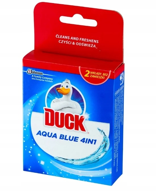 

Duck Aqua blue 4in1do Wc podwójny zapas