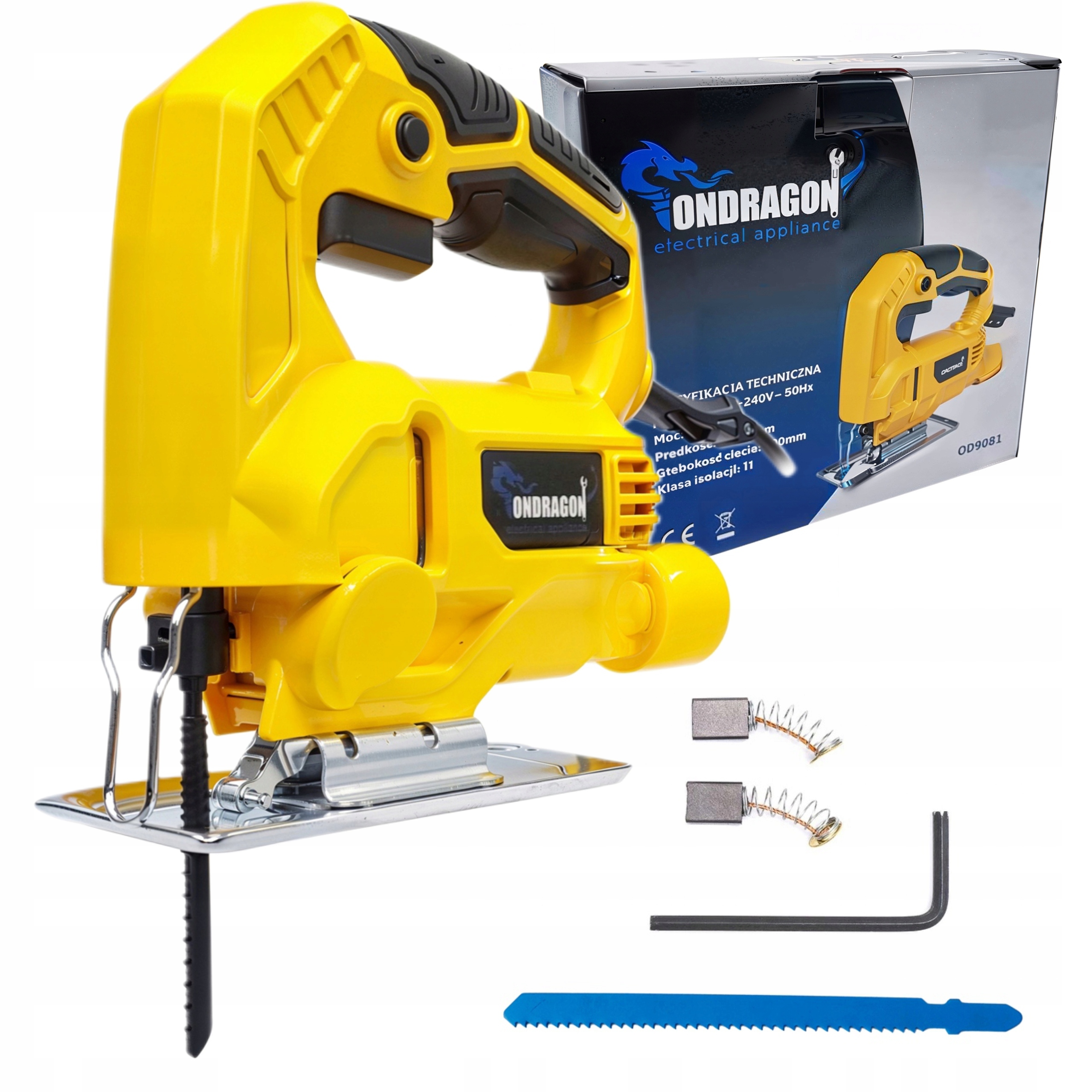 Elektrická Přímočará Pila 1950 W, Pila Na Dřevo, Kov, Regulace Ob