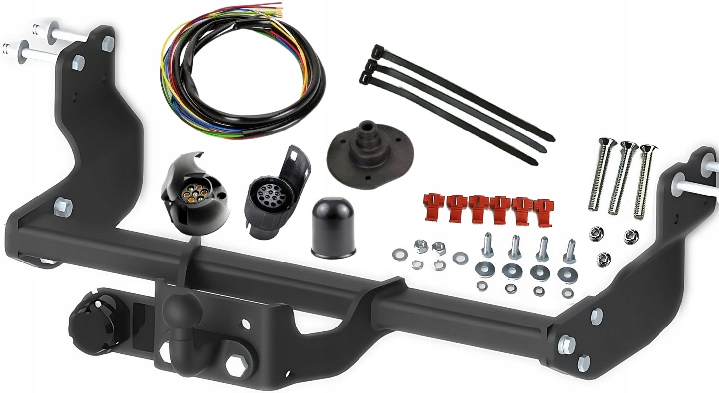 Kompletní Sada Tažného Zařízení Pro Toyota Rav 4 Rok 1998 Kabrio Suv Svazek