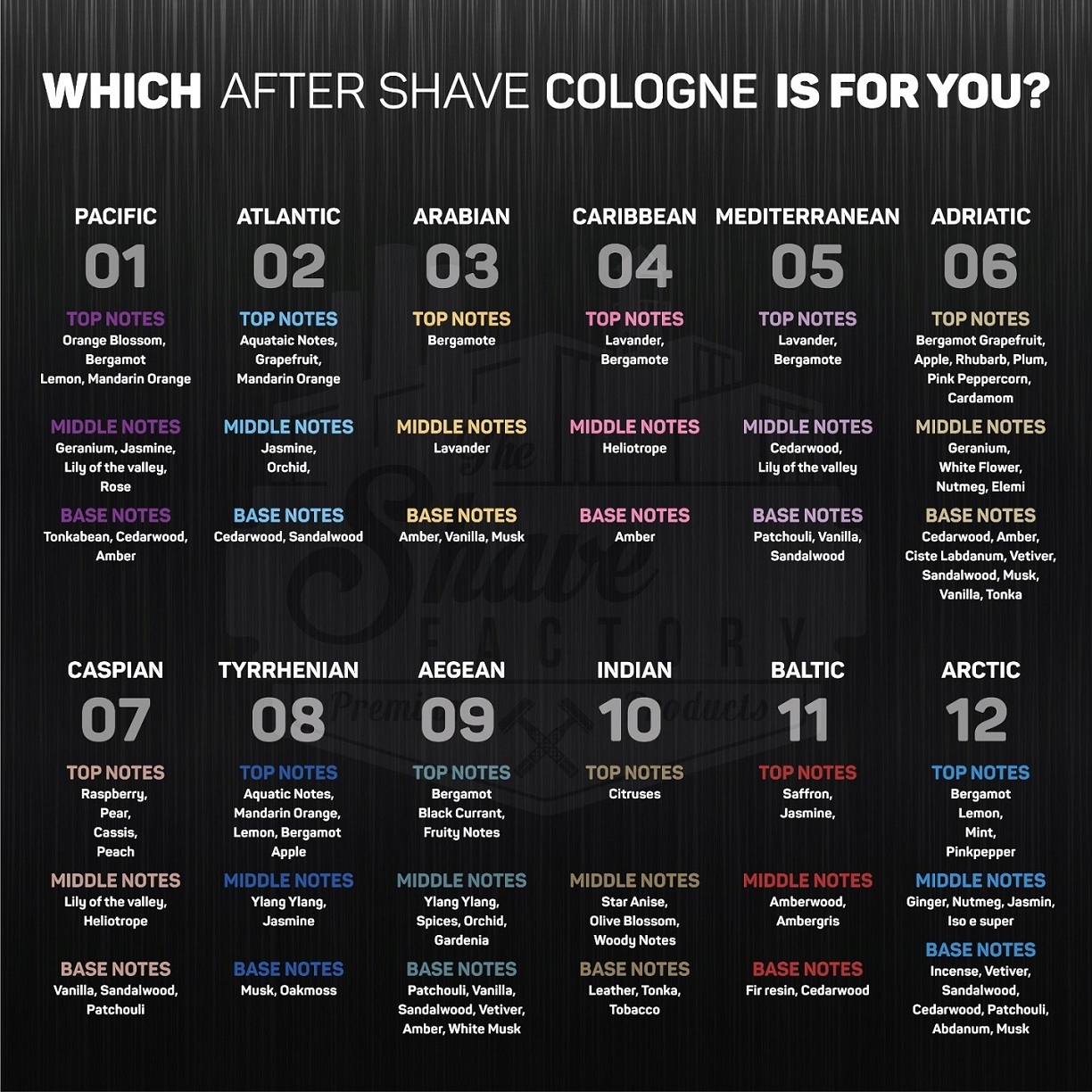 THE SHAVE FACTORY Woda kolońska po goleniu ADRIATI Marka Shaving Factory