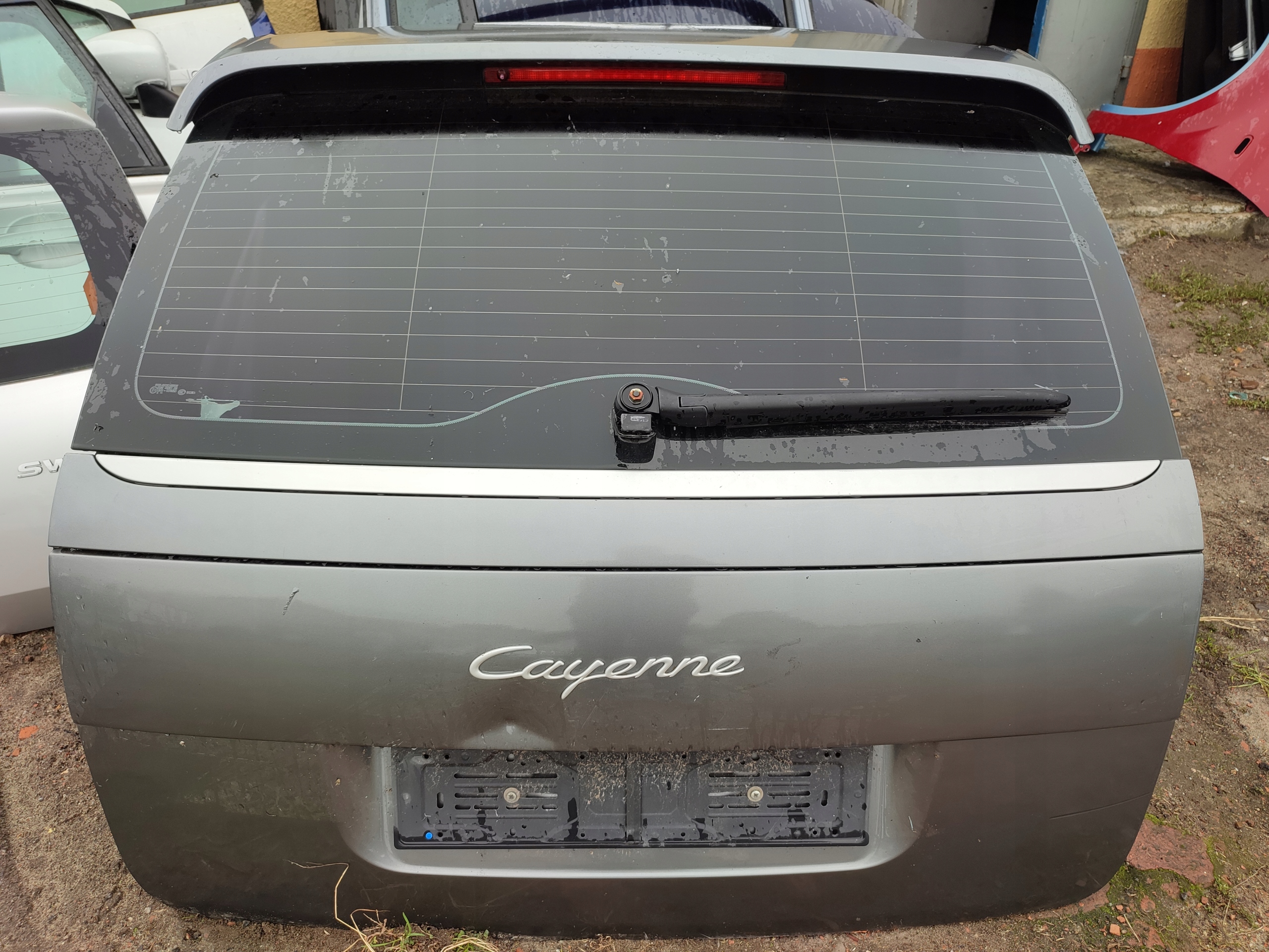 porshe cayenne klapa tył tylna