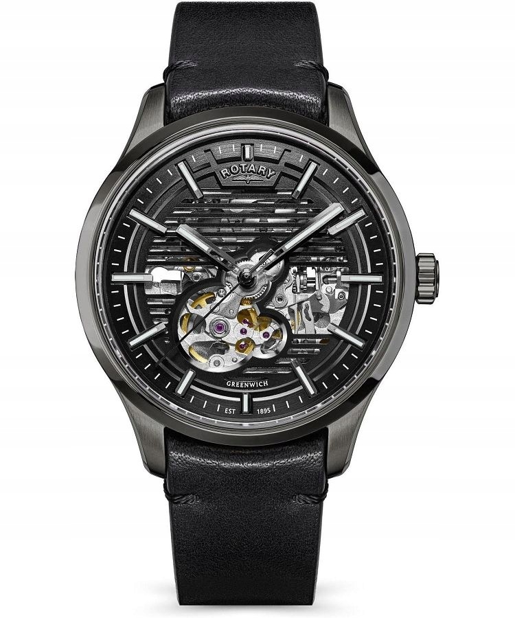 Pánské hodinky Rotary Greenwich Automatic Skeleton