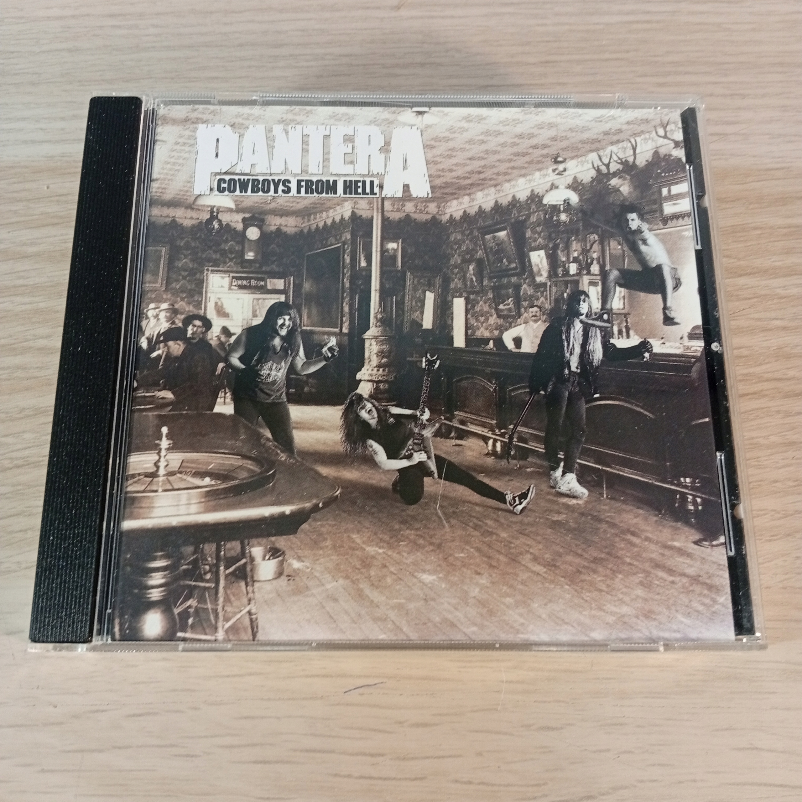Pantera Cowboys from Hell サイン入り Pantera Cowboys from Hell サイン入り PANTERAのプロモ12インチ｜五辺宏明