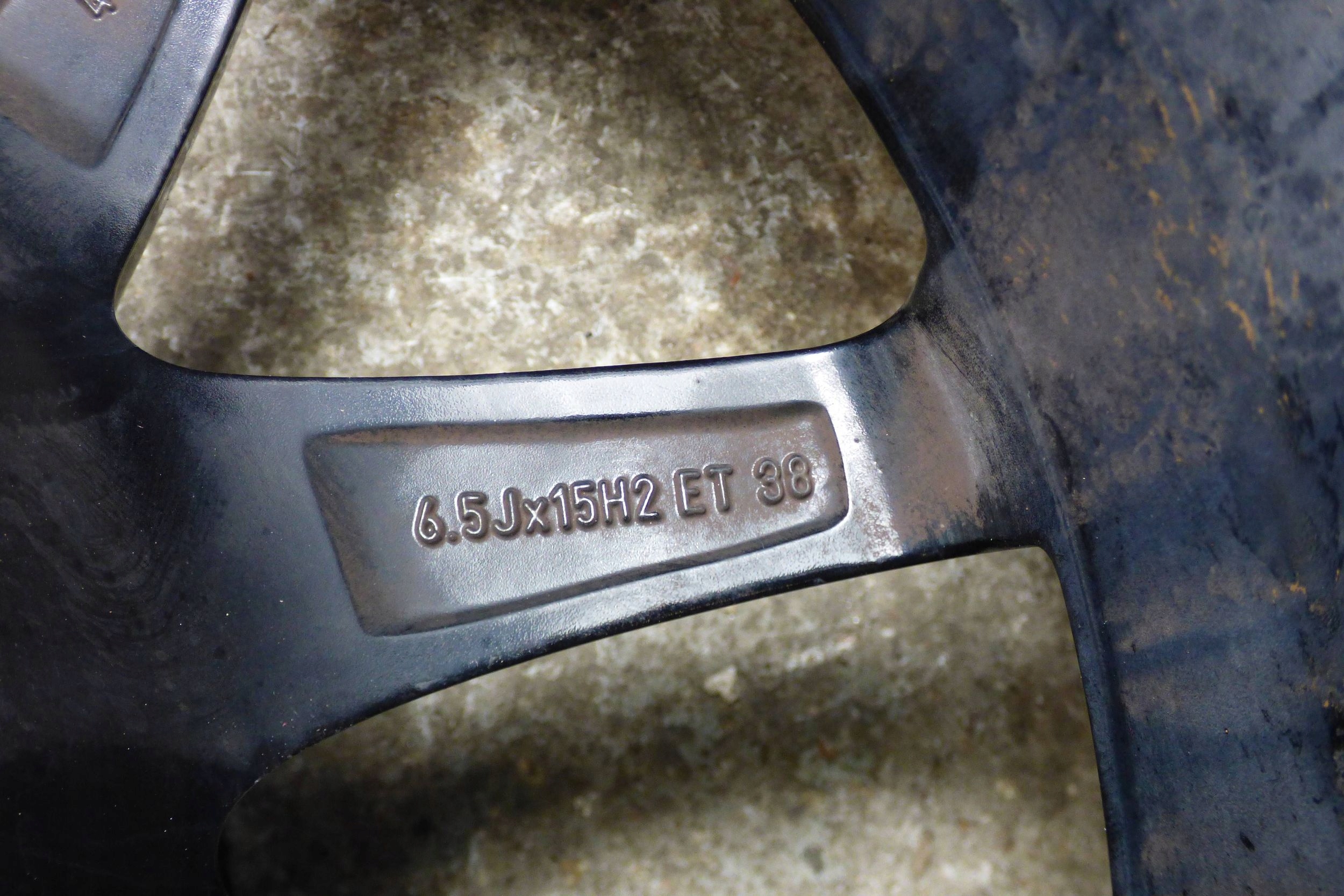 Opel Corsa E disk disk 15 RONAL KBA46320 4x100 6.5Jx15H2 ET38 PROSTA