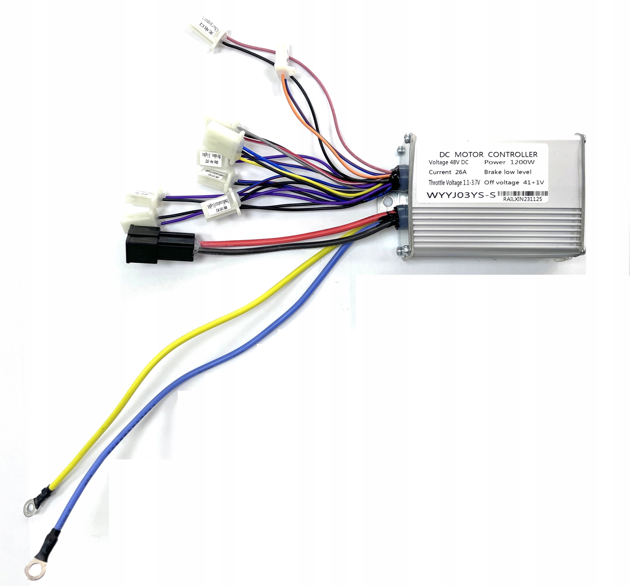 Modul 48v ovládač mini štvorkolka elektrický 1200w 48v xtr m12