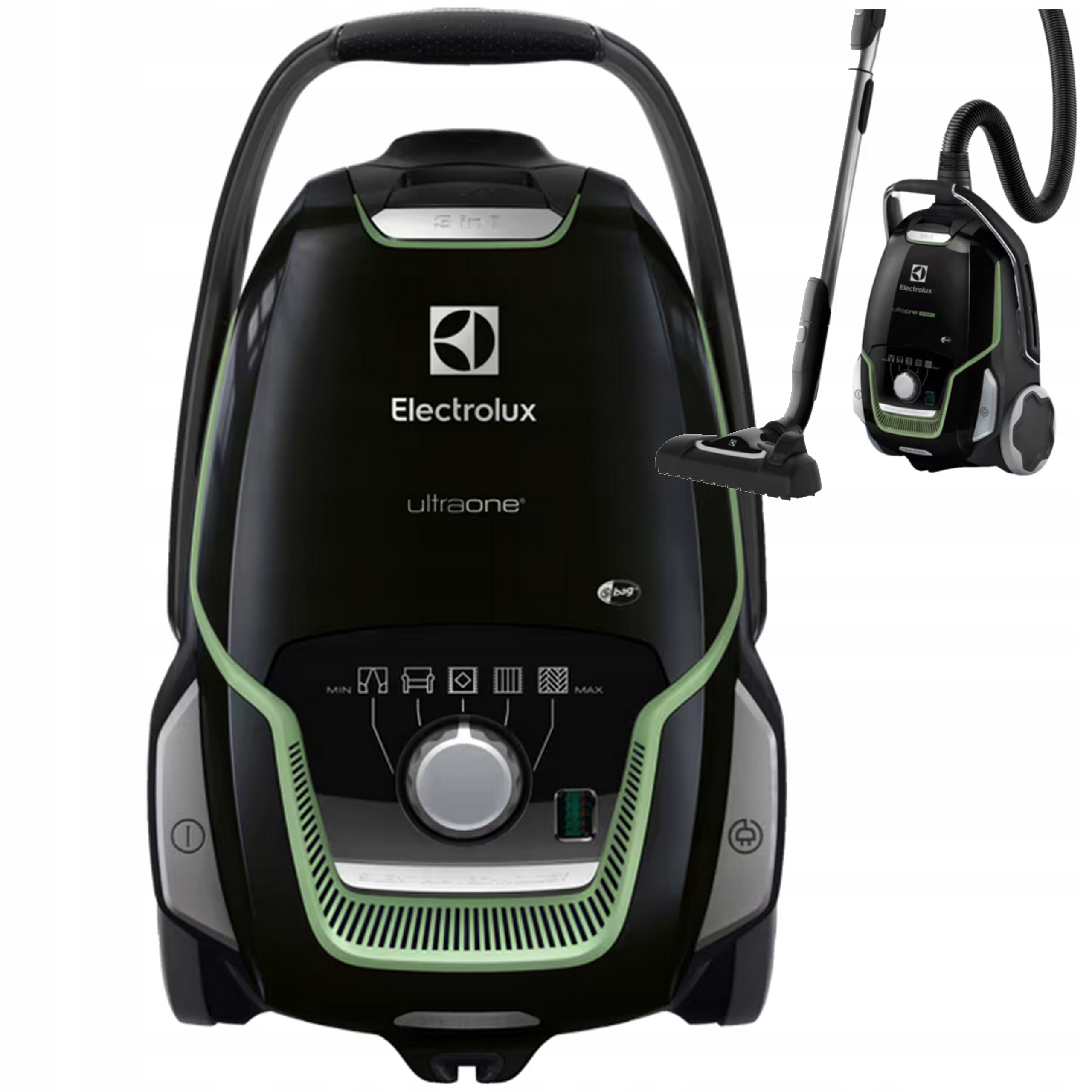 Electrolux UltraOne EUOC9GREEN Odkurzacz workowy Silent Air Technology