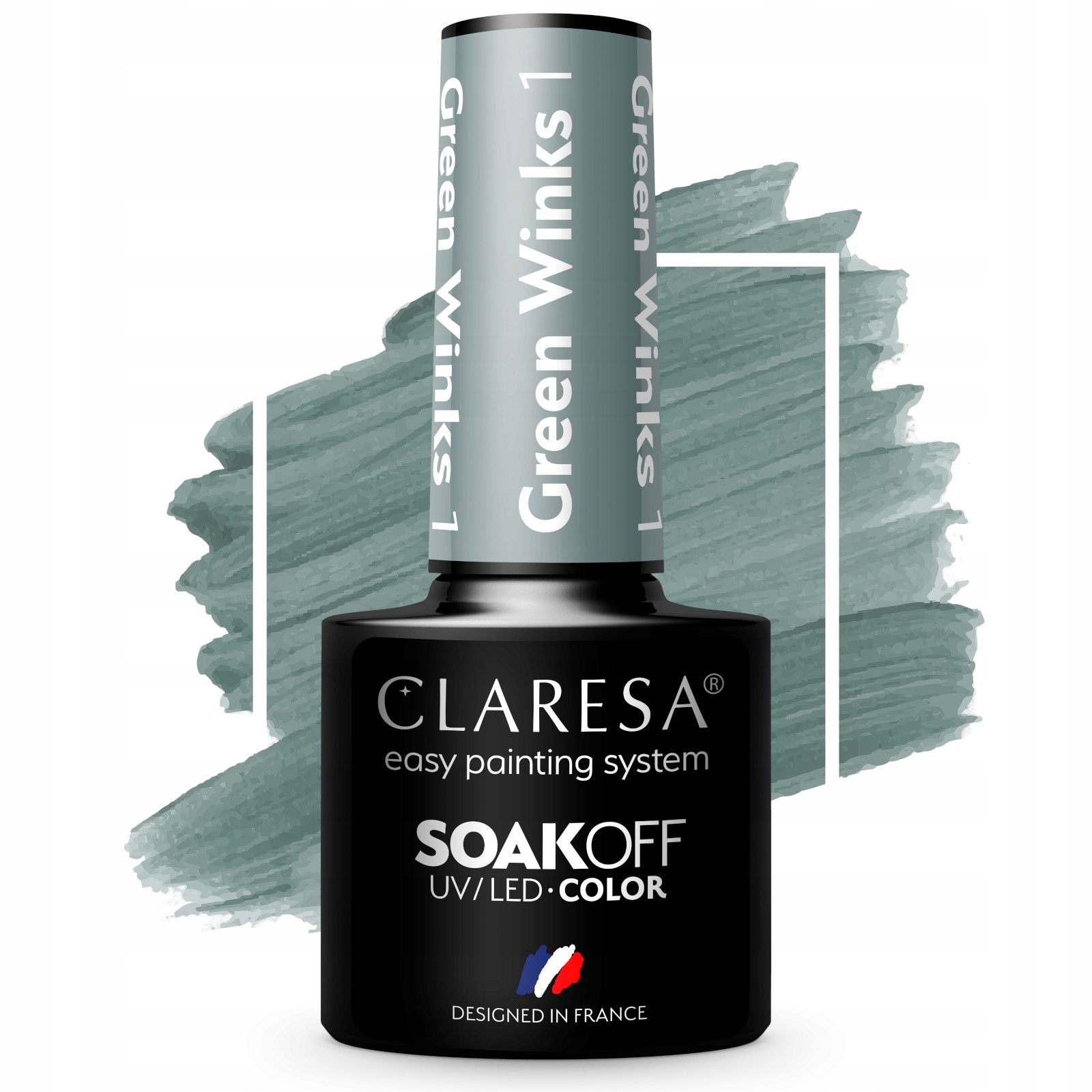 

Claresa Chłodny Lakier Hybrydowy 5ml Green Winks 1