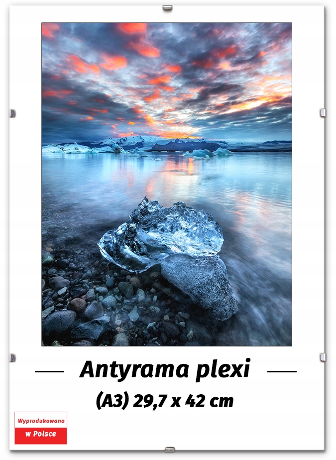 

Antyrama A3 29,7x42, Ramka 42x29,7 (A3)