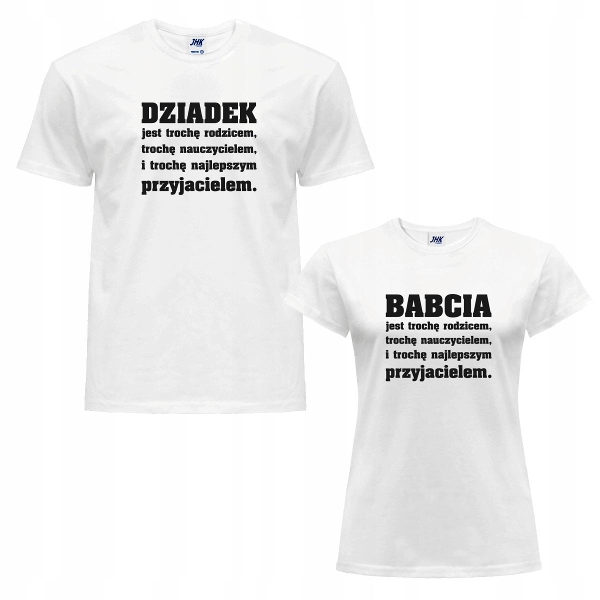 

Dwie Koszulki Dzień Babci i Dziadka Przyjaciel XL