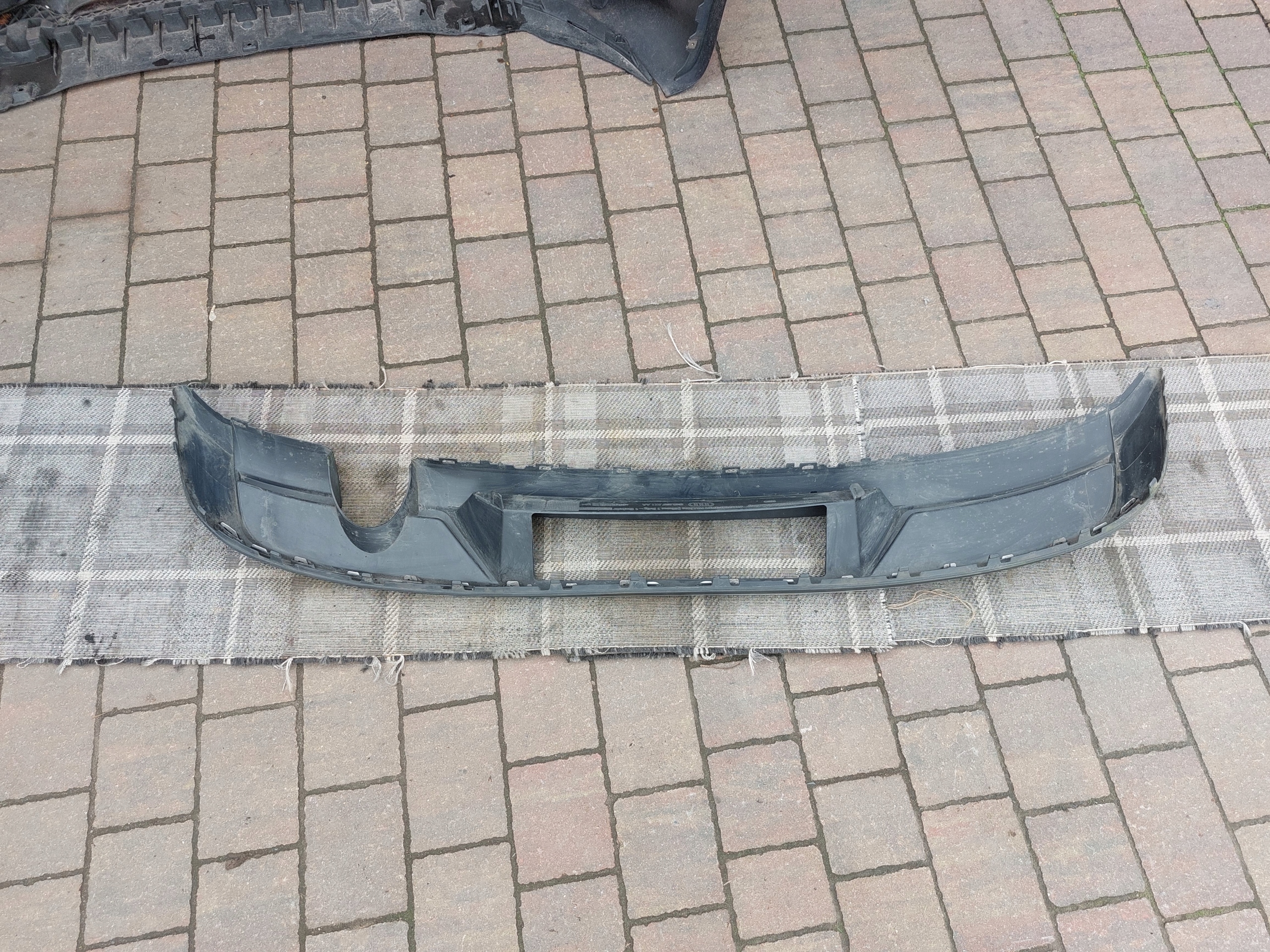 DAKLADKA SPOILER der Stoßstange heck AUDI A3 8V 18r