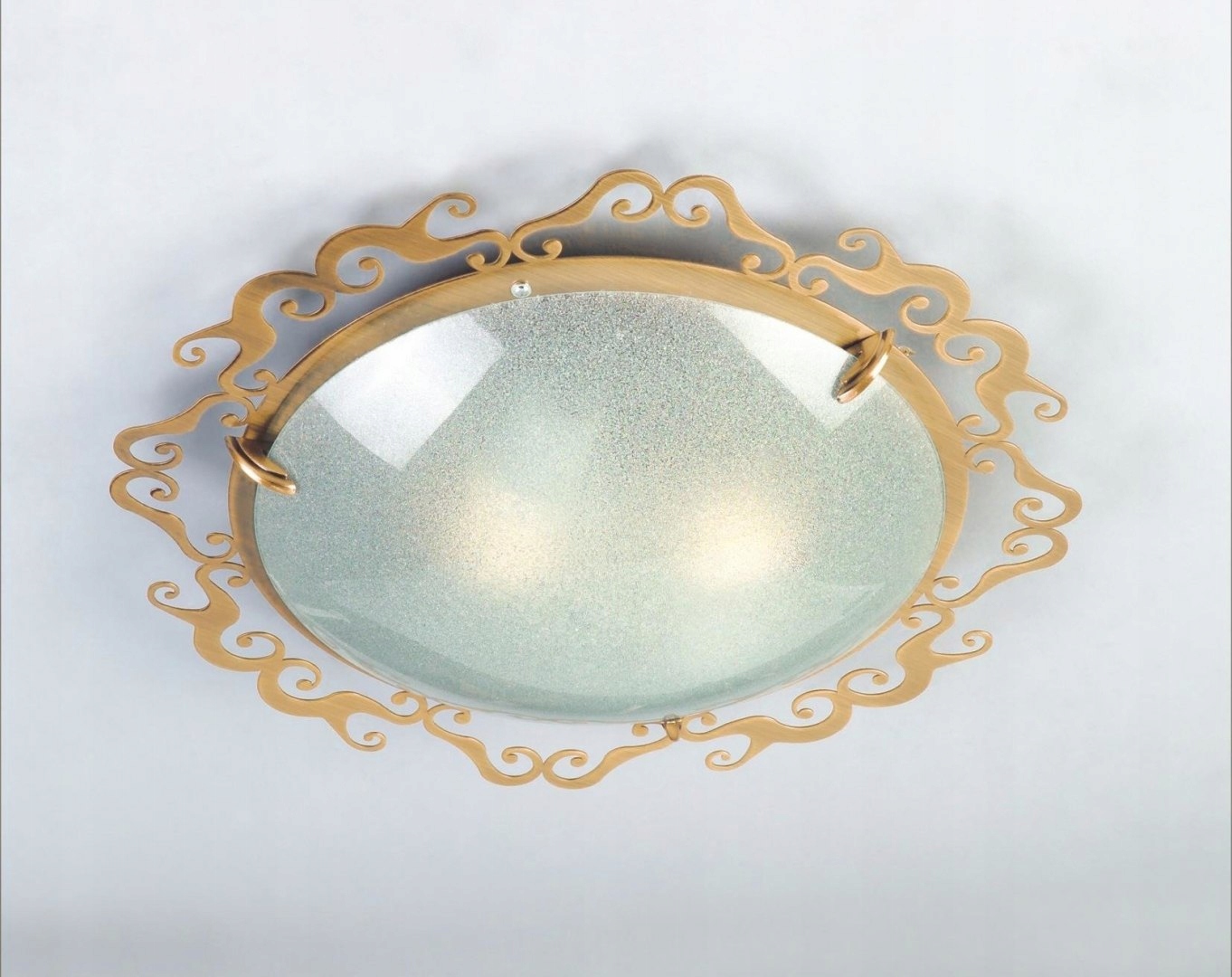 Stropní Svítidlo kulatý Candellux Lighting 38 x 38 cm šedý